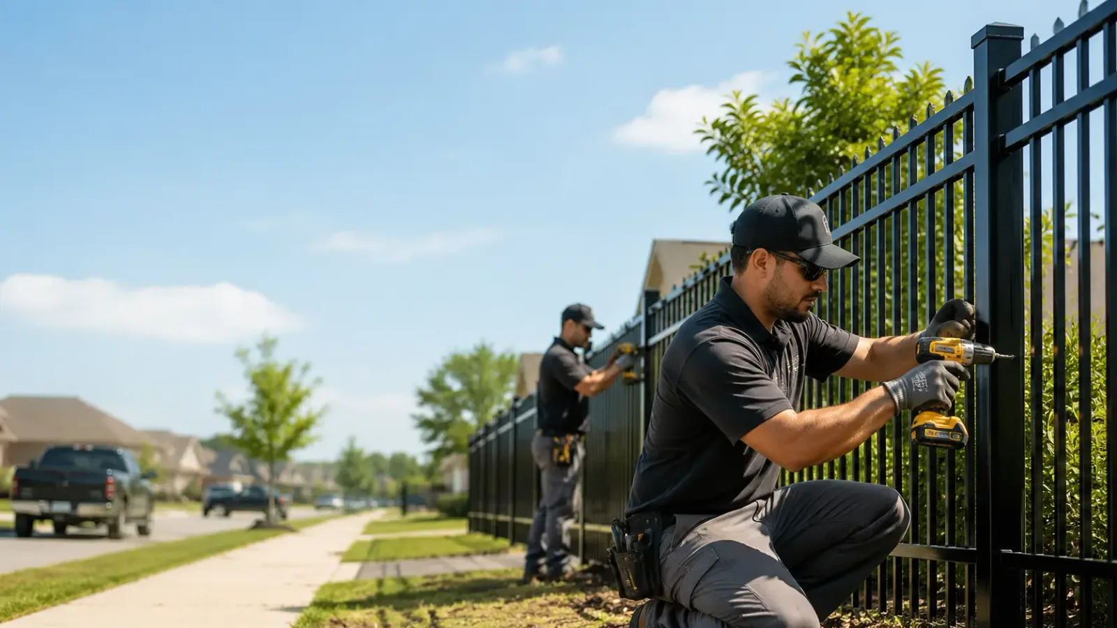 Metal Fence Installation in Franklin Square, NY